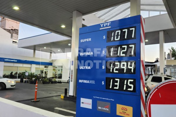 Nuevo aumento de combustibles: ¿Cómo quedaron los precios en Rafaela?