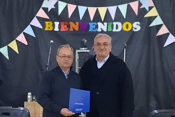 El senador Alcides Calvo participó de las fiestas patronales de Colonia Bigand