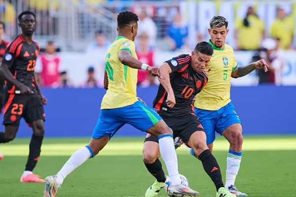 Copa América: Brasil no pudo con Colombia y será rival de Uruguay