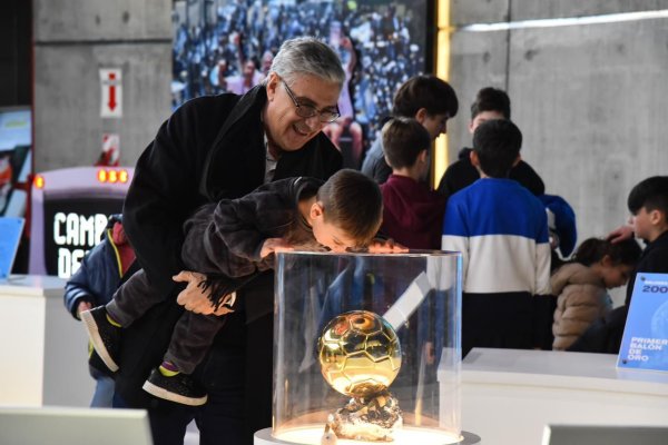 Masiva concurrencia tuvo el Espacio Messi del Museo del Deporte en Rosario