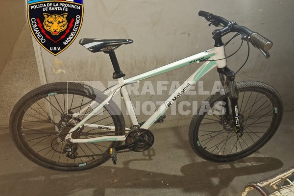 La Policía secuestró dos bicicletas en el acceso norte de Rafaela