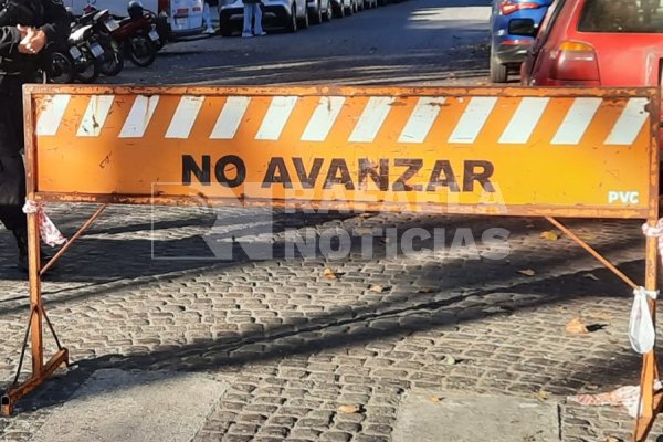 Una calle de Rafaela esta cortada por mantenimiento: ¿en qué sector?