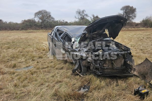 Impactante y grave choque en la Ruta Nº 34: falleció el presidente comunal de Las Palmeras