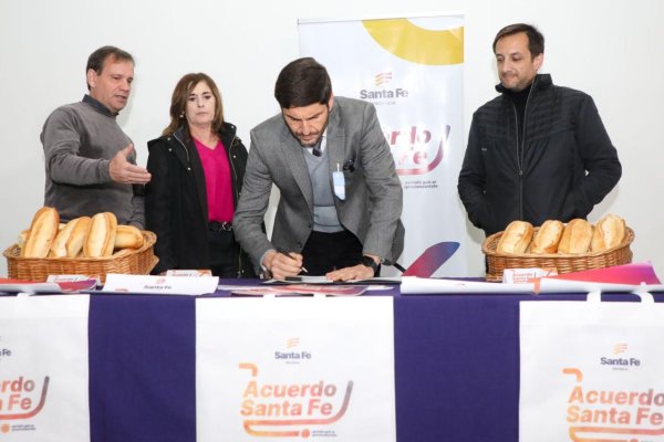 Acuerdo Santa Fe llega a las panaderías: el kilo de pan a $ 1.800