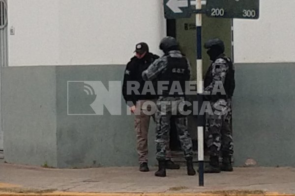 Allanamientos en Rafaela: dos detenidos