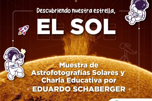 Anuncian una muestra de astrofotografías solares