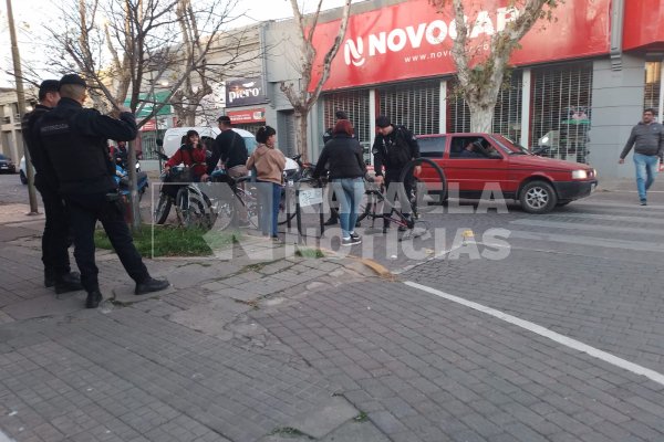 Reconoció su bici robada y se "picó" en pleno centro