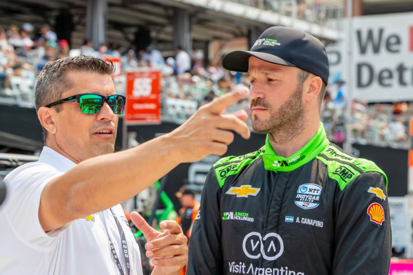 Fin del sueño: Juncos Hollinger desvinculó a Canapino y lo bajó de la IndyCar