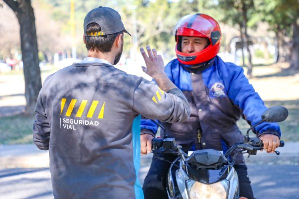 Seguridad Vial: Santa Fe fue sede de la primera capacitación de conducción segura de motos