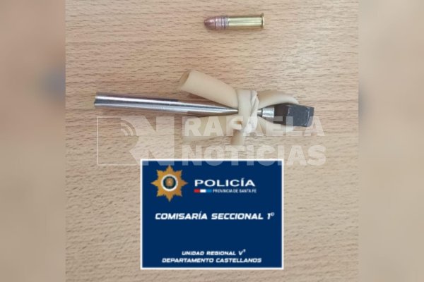 Secuestraron una "tumbera" y una bala en la escuela Vecchioli