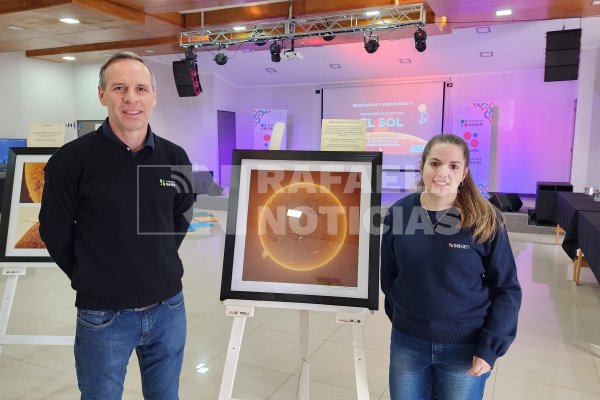 La muestra “Descubriendo Nuestra Estrella, El Sol”, llega a su fin con una charla del profesional Eduardo Schaberger