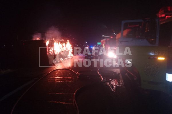 Accidente fatal en la Variante de la 34: un conductor falleció calcinado