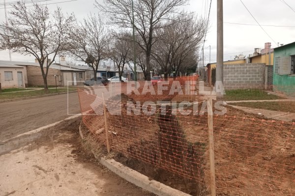 Contratista de la EPE trabaja en el Mora: una obra de gran magnitud que abarcará varios barrios