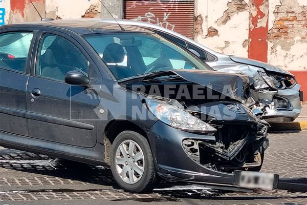 Fuerte accidente en un punto neurálgico de la ciudad