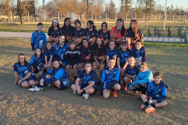 Ben Hur realizó una actividad con la escuela de Fútbol Femenino del barrio Luis Fasoli