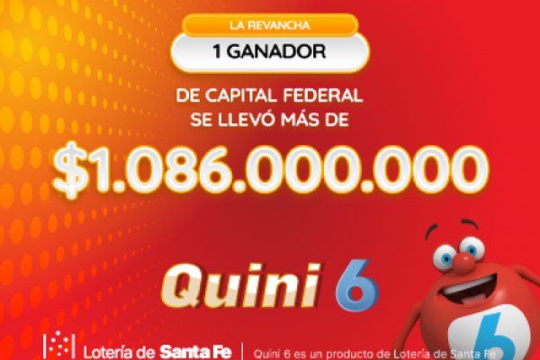 Dos apostadores se llevaron más de $1.230 millones en el Quini 6