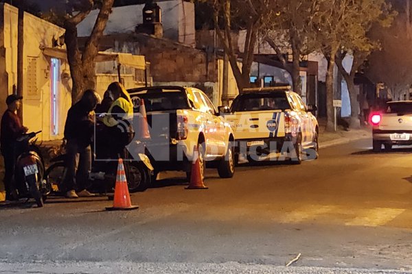 Operativo en conjunto en el límite de los barrios Fátima y Villa Podio