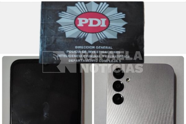 Compró un celular robado y la PDI se lo secuestró