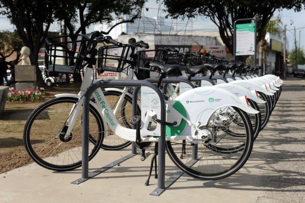 Se registró el viaje número 300.000 en el sistema de bicicletas públicas de la ciudad de Santa Fe