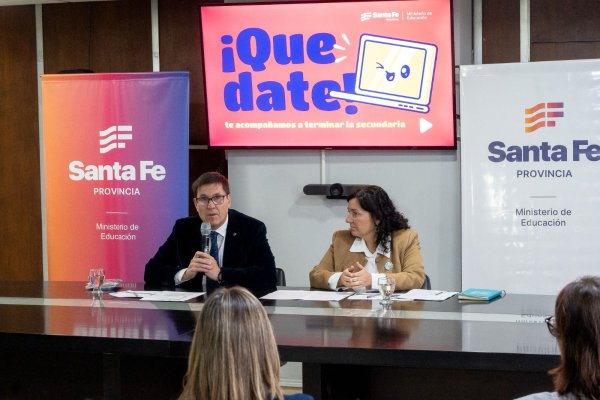 Provincia lanza un nuevo programa para alumnos de secundaria con materias previas