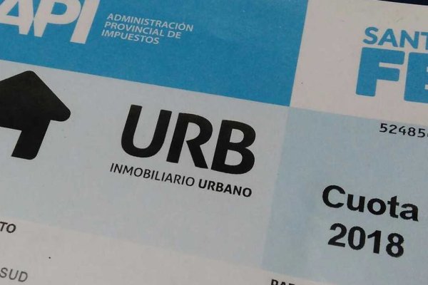 La API recuerda el vencimiento del Inmobiliario Urbano