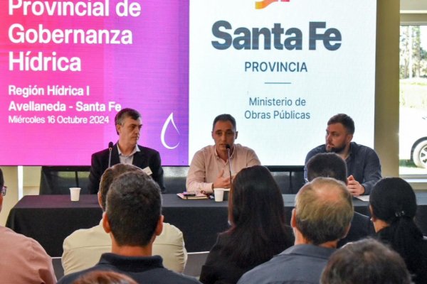 Obras Públicas: encuentros regionales para construir el nuevo Plan Hídrico Provincial