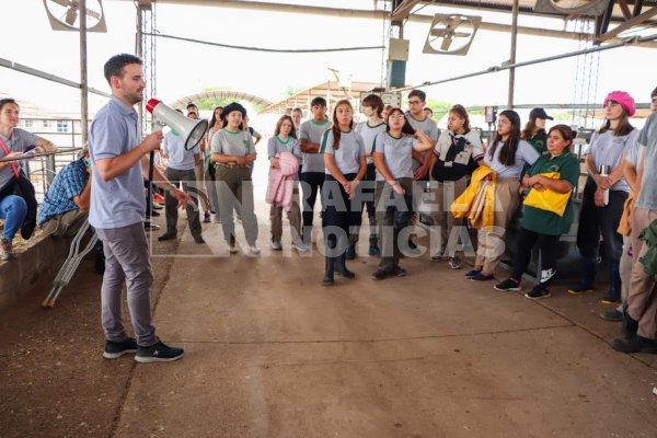 Jornada con escuelas agrotécnicas en el INTA Rafaela: puertas abiertas a una nueva ruralidad