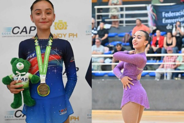 Patinadoras del Club Moreno de Lehmann participaron en Campeonato Nacional