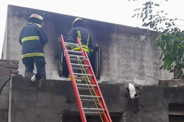 Trágico incendio en Brinkmann: murió una niña