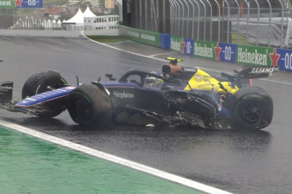 F.1 en Brasil: a pedir de Verstappen  en un domingo negro para Franco y Williams