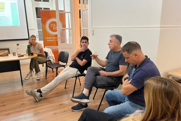 Luis Castellano, en el Colegio de Arquitectos, resaltó la importancia y el futuro del periurbano