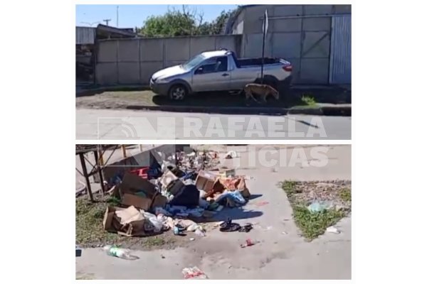 Limpiaron el puente de calle Geuna, en barrio Italia, y ya volvieron a arrojar basura