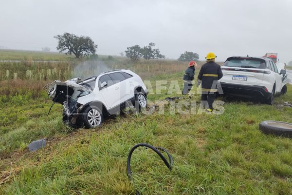 Tragedia en la RN 11: tres muertos en un choque frontal