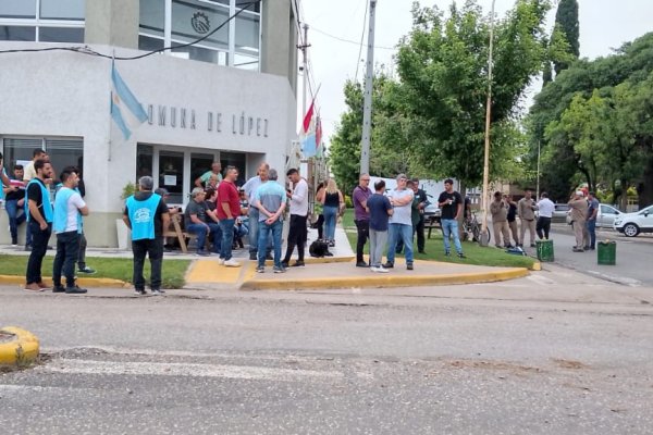 Por descuento del día, FESTRAM se movilizó en la localidad de López