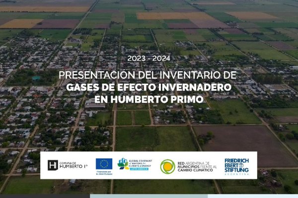 La Comuna de Humberto Primo presentó su Inventario de Gases de Efecto Invernadero