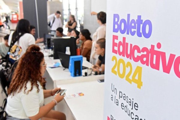 El Gobierno dio a conocer como continuará el Boleto Educativo Gratuito en 2024