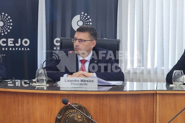 Concejo Municipal de Rafaela: Mársico retuvo la Presidencia, pero se rompió el bloque oficialista