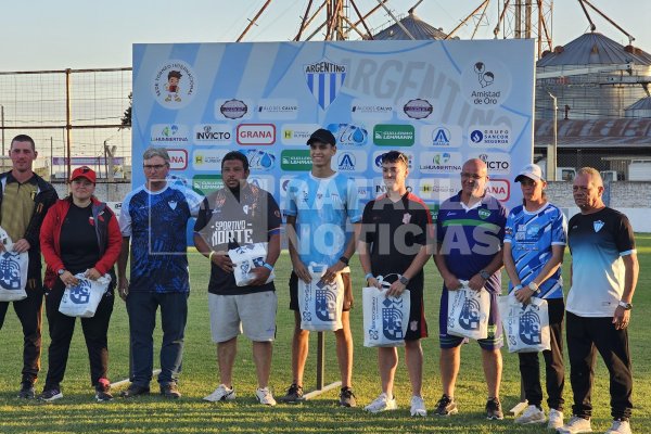 Se desarrolla en Humberto el Torneo de Fútbol Infantil Amistad de Oro