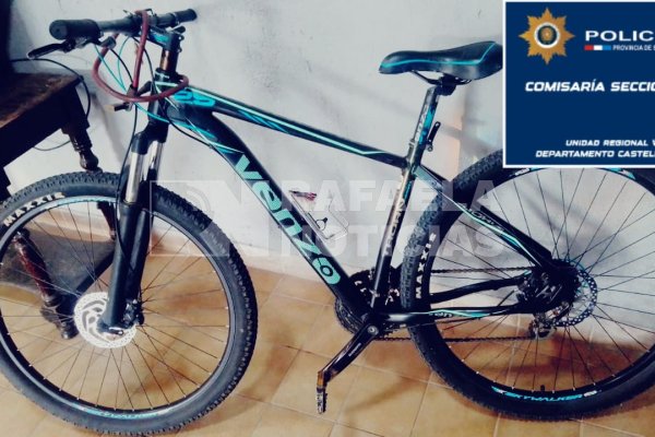 Robó una bicicleta, las cámaras de seguridad lo siguieron y la policía lo detuvo