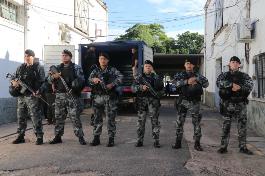 Cada unidad estuvo escoltada por personal capacitado para prevenir cualquier incidente.