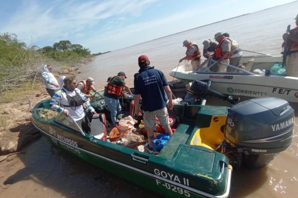 Provincia reforzó los controles pesqueros entre Santa Fe y Corrientes