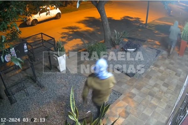 Ladrones filmados en acción en barrios Güemes y Villa Dominga