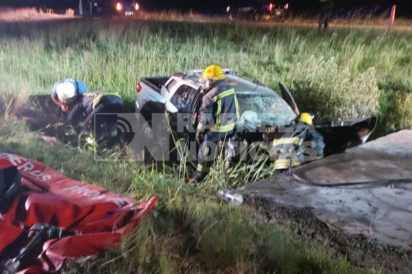 Accidente trágico a la altura de Frontera: fallecieron dos personas