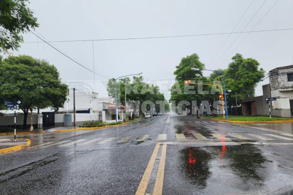 Tarde para mates y tortas fritas: cuánto llovió en Rafaela hasta ahora