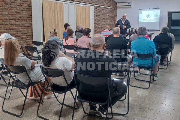 Sunchales: capacitaron en Ojos en Alerta a vecinos de Barrio Cooperativo