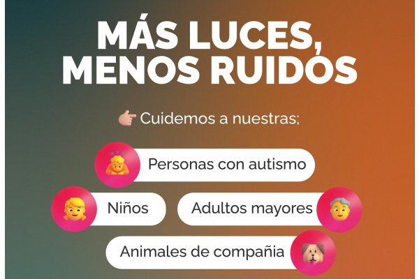 La Comuna de Humberto Primo llamó a celebrar sin pirotecnia