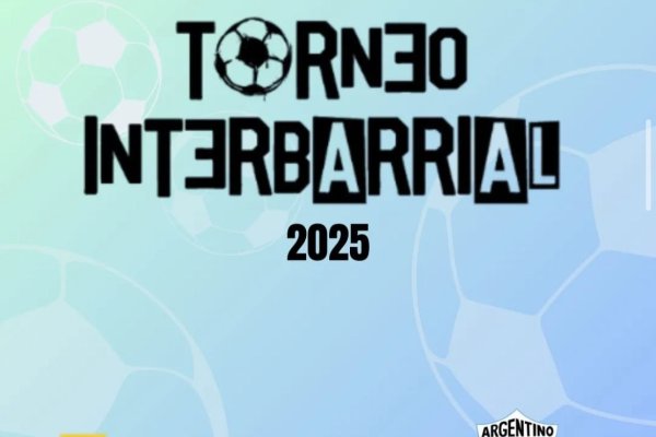 Comienza un torneo interbarrial de fútbol en Humberto Primo