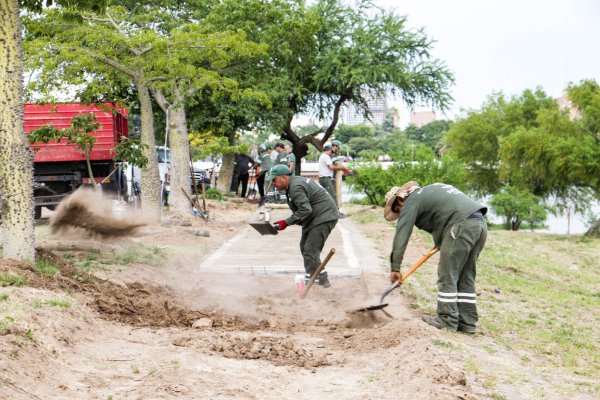 Recuperan y pone en valor el Paseo de la Laguna en la Costanera Este de Santa Fe