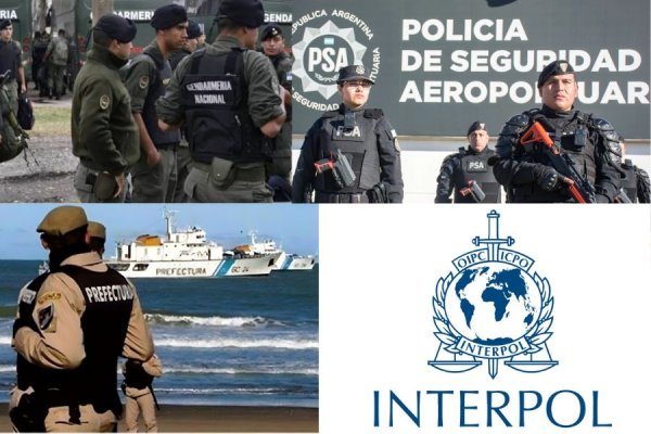 Gendarmería Nacional, Prefectura Naval y Policía Aeroportuaria se suman a la INTERPOL