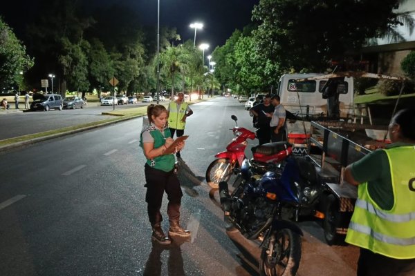 Operativos de control: el fin de semana se retuvieron 48 vehículos en la ciudad